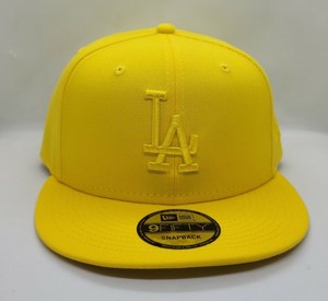 Los Angeles Dodgers Yellow MLB Fan Cap 