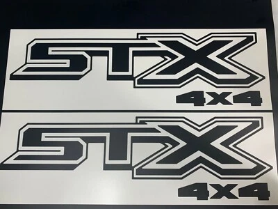 X2: calcomanía troquelada STX 4x4 para camioneta Ford F-150 F-250 Super Duty brillante B. Foto 1 de 3