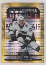 2021-22 O-Pee-Chee Platinum Seismic Gold /50 William Eklund #298 Rookie RC