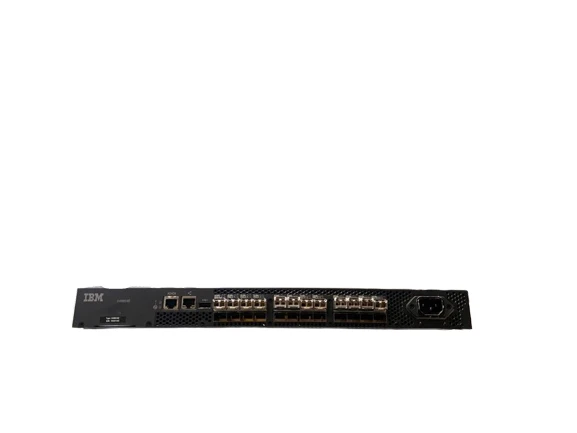 IBM 249824E 24-Port Fibre Channel Switch 8GB SAN Switch 2498-B24/24E - Image 1 of 1