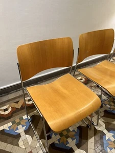 David Rowland Stacking Chairs - Imagen 1 de 11