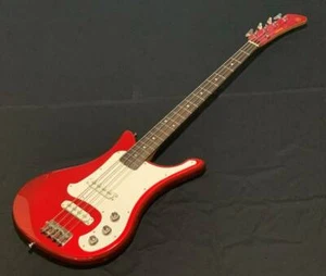 YAMAHA SBV-500Electric Bass Metallic Red W/GB Free Shipping From Japan - Imagen 1 de 6