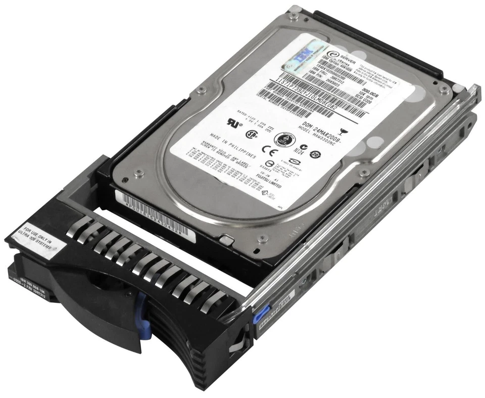 Hard Drive IBM 39R7312 26K5823 MAW3300NC 300GB 10000RPM 8MB SCSI 80p 3.5" Inch - Image 1 of 3