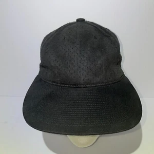 Poten schwarze Wildleder Baseballkappe verstellbar Rindsleder Gürtel Made in Japan - Bild 1 von 7