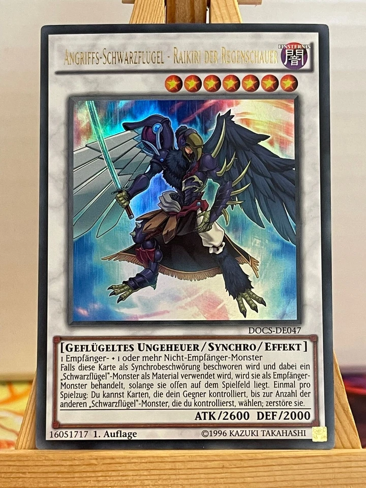 Angriffs-Schwarzflügel - Raikiri Der Regenschauer DOCS-DE047 Ultra DE NM YUGIOH - Bild 1 von 1