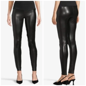 Leggings Red Hot By Spanx All Over in ecopelle taglia S *DIFETTO* - Foto 1 di 6
