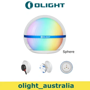 Olight Sphere Ambient Light with App Control IP56 75 Lumens Versatile Lighting - Picture 1 of 23
