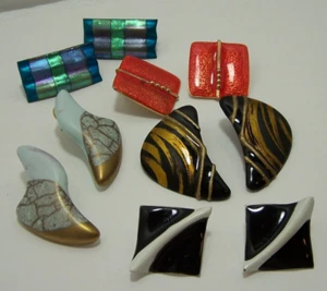 Lot of 5 Lite and Lovely Post Pierced Earrings - Picture 1 of 6