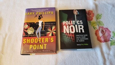 POLITICS NOIR & SHOOTER'S POINT by GARY PHILLIPS - Image 1 of 2