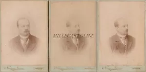 3 CABINET PHOTOS - Patras Patrai Πάτραι Greece, ΝΙΚΟΛΑΟΣ ΜΠΙΡΚΟΣ NIKOLAOS BIRKOS - Picture 1 of 5