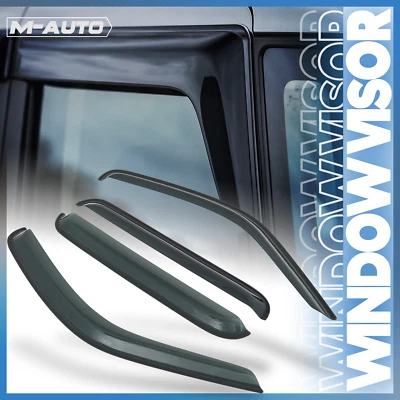 Visera de ventana pantalla ventilación sol viento lluvia deflector humo para Jeep Liberty 2002-2007 Foto 1 de 4