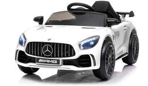 Mercedes Benz AMG GTR 6V Kids Electric Car - White RRP £120 - Picture 1 of 17