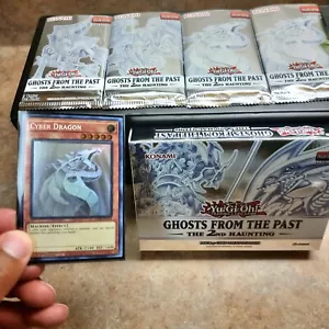 2022 YuGiOh Cyber Dragon (Geist selten) GFP2-EN178 + PACKBOX von offen bis ÄRMELL - Bild 1 von 9