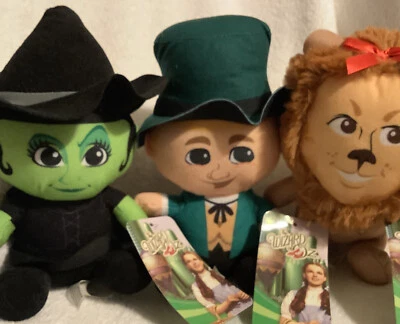 Nuevo Bruja Malvada, León Cobarde, Mago de Oz Peluches Lindo Juguete Muñeca de Peluche 8" Foto 1 de 4