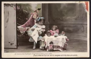 cartolina d'epoca-post card-CHILD ENFANT KIND BAMBINO 163 - Foto 1 di 1