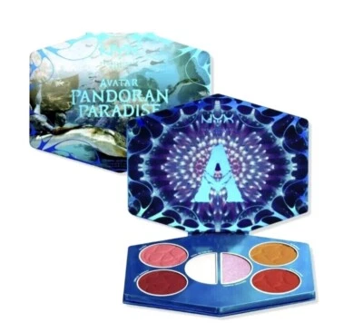 RARE NYX PANDORA PARADISE Avatar Way of Water Highlighter & Blush Palette NEW - Image 1 of 4