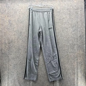 Adidas Sweatpants Men Small Adult Gray Athletic Training Gym Trefoil Straight - Picture 1 of 12