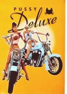 Original vintage poster PUSSY DELUXE LINGERIE MOTORBIKES & POODLES (2) - Picture 1 of 2