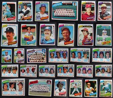 1980 Topps Baseball Cards Complete Your Set U You Pick From List 601-726