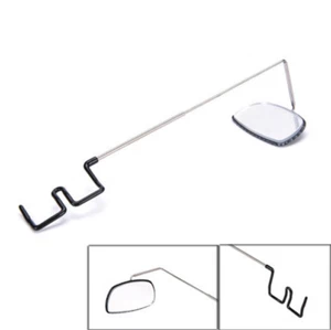 Aluminiumlegierung Fahrrad Radfahren Reiten Glas Spiegel Helm Halterung Rückansicht - Bild 1 von 3