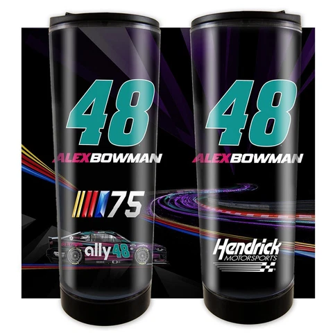 Alex Bowman 2023 Plastic 14oz Tumbler Travel Mug Cover