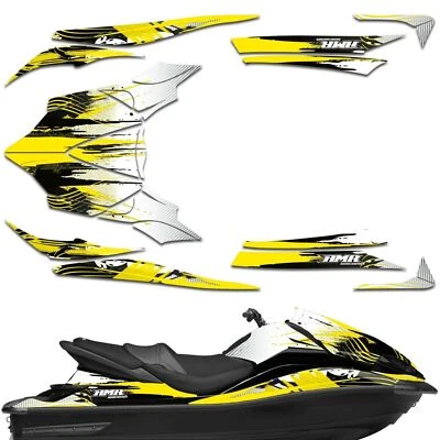 Calcomanías adhesivas gráficas para moto acuática para Kawasaki Ultra 300X/310X 11-21 CARBONX Y Foto 1 de 2