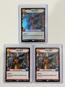 Star Wars Unlimited SOR - Mace Windu 149/252 Legendary Rainbow / Non Foil (3) - Picture 1 of 6