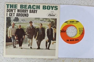 The Beach Boys - Don't Worry Baby - 1964 US Picture Sleeve PS 7" - Picture 1 of 3