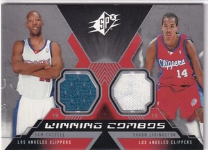 Shaun Livingston/Sam Cassell 2005-06 SPx Winning Combos Materials WC-CL - Bild 1 von 2