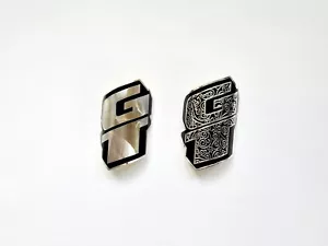 GT BIKE HEAD BADGE DECAL STICKER 3M ALUMINIUM REPLICA - Picture 1 of 7