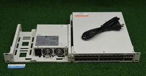 Alcatel Lucent OS6250-P24 24 Port Network Switch + PS-225W-AC-P Power Supply - Foto 1 di 8