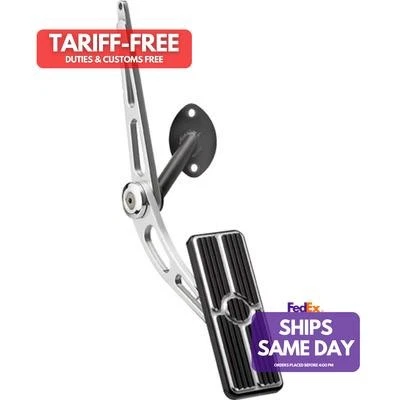 Billet Specialties BSP199155 Aluminum Pedal Set fits Chevy Fullsize Car 1955-57  - Image 1 of 4