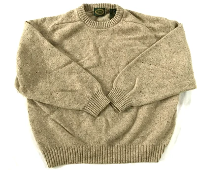Suéter de Colección Carly Leo Kilmore Hombres Lana Shetland Informal Clásico Exterior Cabina Foto 1 de 4