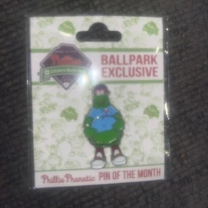 2025 Phillie Phanatic March Pin of the Month- w/"Moving" Bobble Belly Feature ! - Picture 1 of 1