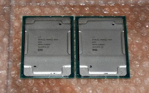 Procesadores Intel Xeon Gold 6252 2,1 GHz 24 núcleos SRF91 (par a juego) - Imagen 1 de 3