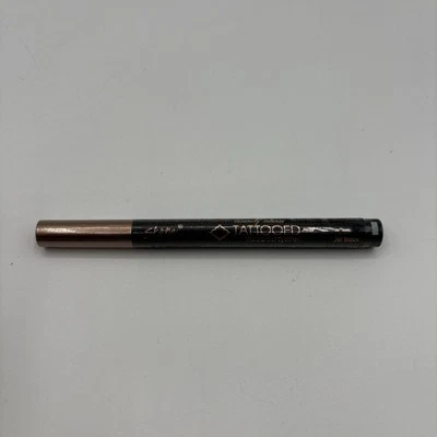 Delineador de ojos tatuado Skone impermeable JET NEGRO SELLADO mini increíblemente intenso 0,04 oz Foto 1 de 4