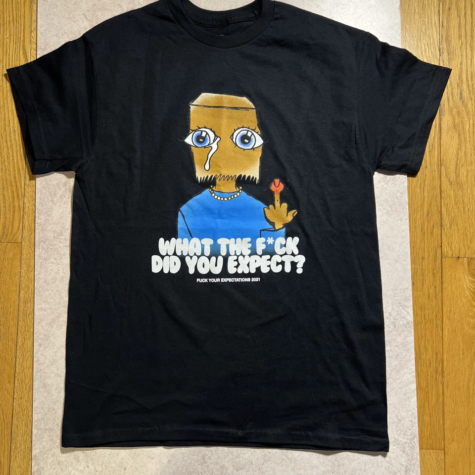 Camiseta mediana unisex AG Club AGCNCSF F**k Your Expectations Part 2 Tour ¡¡¡RARA!!!! Foto 1 de 4