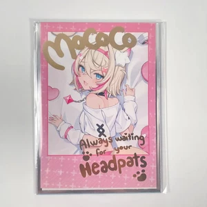 Hololive Mococo Abyssgard Birthday 2025 Bromide Card Signed Autographed New JP - Picture 1 of 2