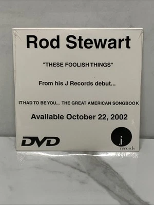 Rod Stewart These Foolish Things Album Sampler (DVD) New Factory Sealed Foto 1 de 4