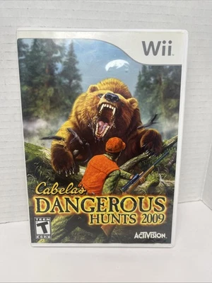 Cabela's Dangerous Hunts 2009 (Nintendo Wii, 2008) - Image 1 of 2