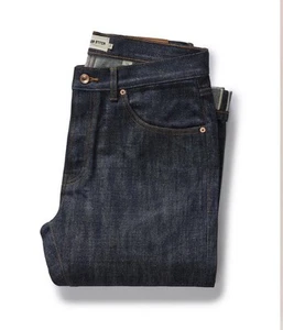 Jeans Uomo Taylor Stitch The Slim Risciacquato Bio Selvage Tg:30 - Foto 1 di 5