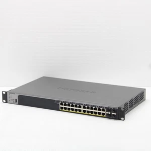 Netgear ProSAFE GS728TP 24 Port Smart Managed Switch Gigabit PoE 1GBps 4x SFP - Picture 1 of 13