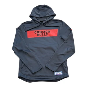 Under Armour Chicago Bulls Basketball Combine Authentic Coldgear Hoodie Mens S - Picture 1 of 7