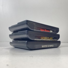 Sega Mega Drive Bundle: Golden Axe, Super Monaco GP & Winter Olympics (Import)