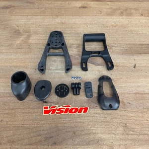 Light wear! Vision Metron 5D Integrated Handlebar accessory kit w/Sticker 147g - Picture 1 of 8