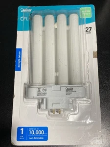 FEIT Electric Compact Fluorescent Light Bulb | 4-PIN GX10Q-4 | 27 Watt |Open Box - Picture 1 of 6