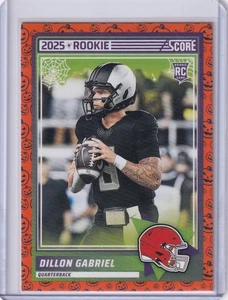 Dillon Gabriel 2025 Score-A-Treat FOOTBALL #41 Cleveland Browns Rookie RC - Picture 1 of 2