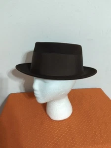 Sombrero vintage para hombre MacLachlan marrón pastel de cerdo talla 7 castor quince (leer) - Imagen 1 de 13