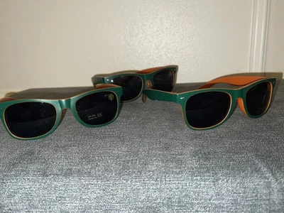 Sunglasses Jagermeister, dark green/orange, UV 400 Protection. NEW WITH STICKERS - Image 1 of 4