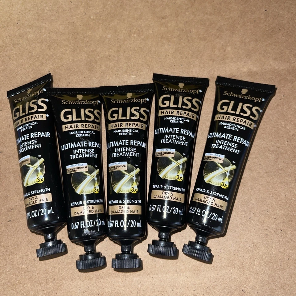 Schwarzkopf Gliss Cabello Seco y Dañado Reparación Y Fuerza Pack de 5 Foto 1 de 1